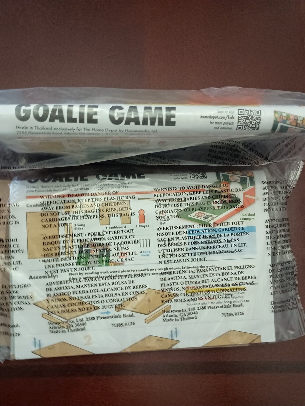 NEW Home Depot Fifa 2026 Soccer Goalie Game Project Craft June 2026  3/4